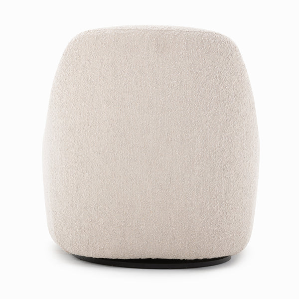 Levi Swivel Chair In Knoll Sand