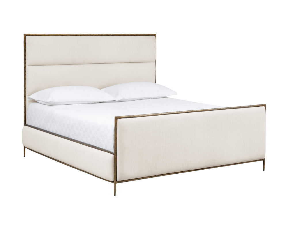 YASMINE BED - KING - ZENITH ALABASTER