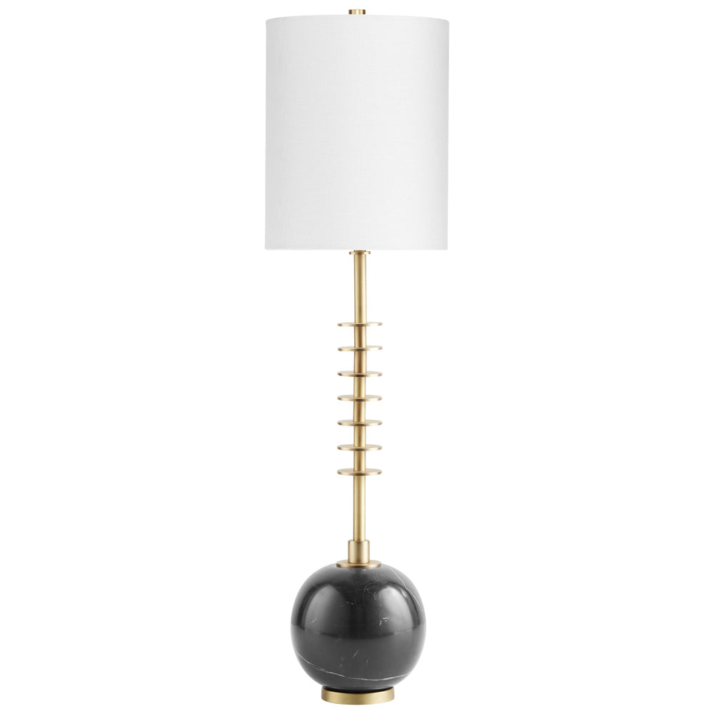 Sheridan Table Lamp in Gold and Black