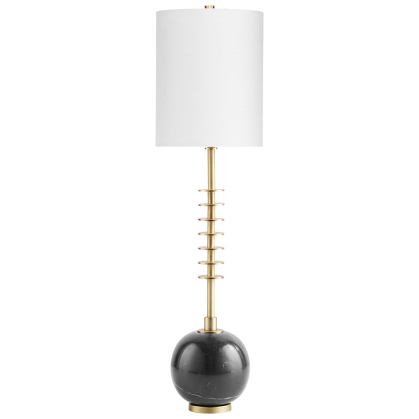 Sheridan Table Lamp in Gold and Black