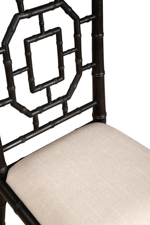 Black Lahara Side Chair