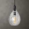Campester 1 Light Watered Glass Mini Pendant