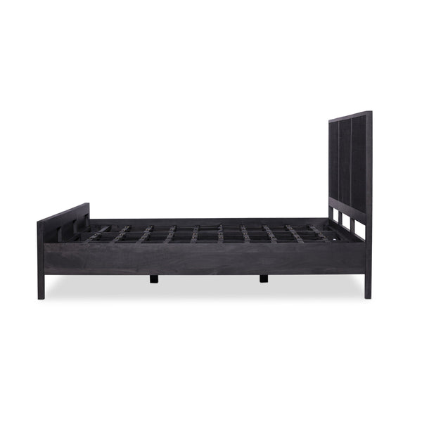 Sydney King Bed - Black Wash
