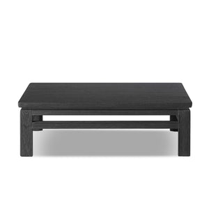 Oman Coffee Table - Rustic Black Veneer
