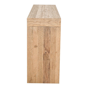 Evander Console Table in Natural Reclaimed Oak