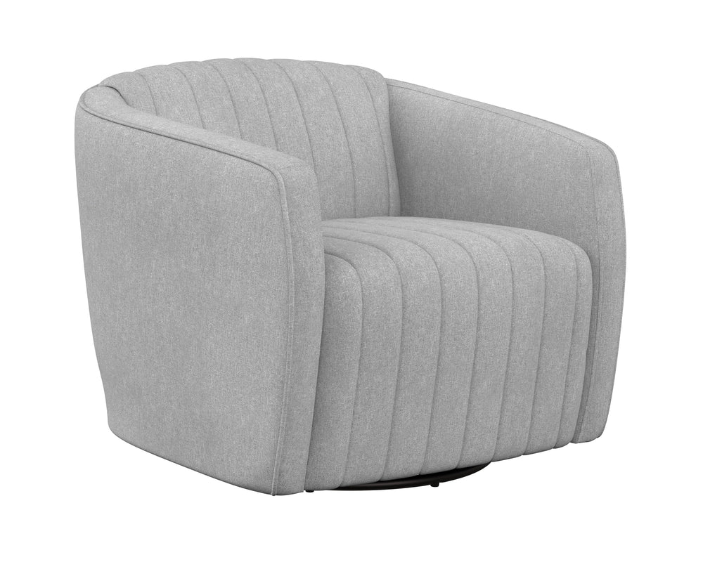 GARRISON SWIVEL LOUNGE CHAIR - LIV DOVE