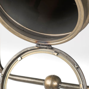 Debdou (61"H) Gold Metal Adjustable Cinema-Style Floor Lamp