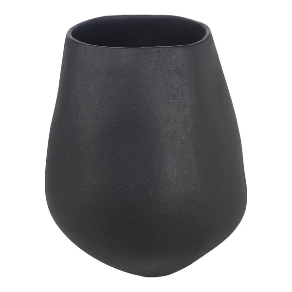 Moe's Voss Decorative Vessel in Black EcoMix