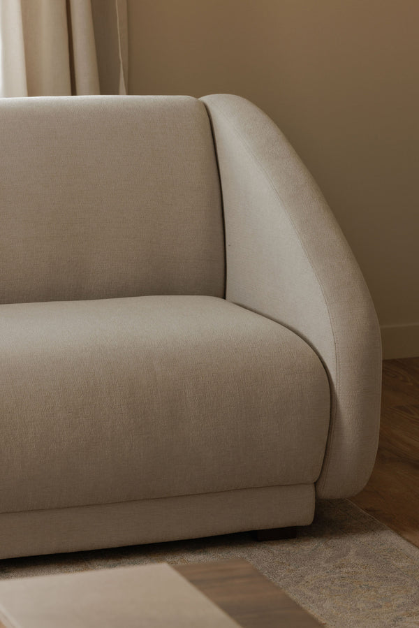 Fraser Left Arm Facing Sofa Off White