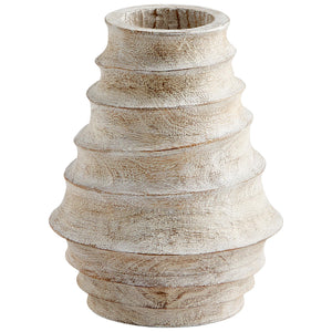 Giorgio Vase In Whitewashed