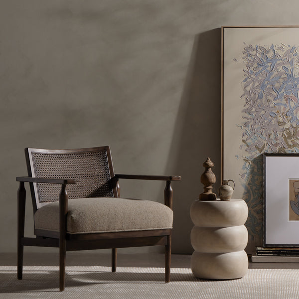 Xavier Chair In Hasselt Taupe