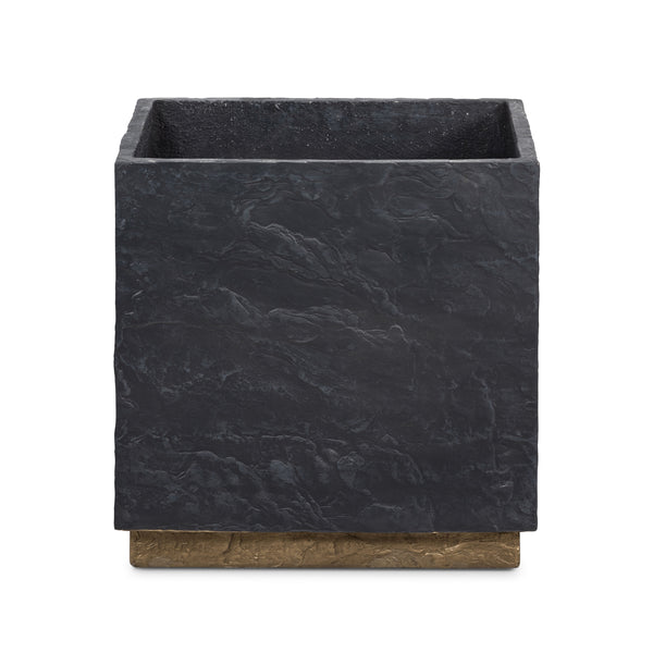 Ely Planter-Dark Slate