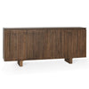 Roya Solid Wood 4Dr Cabinet - Toasted Brown