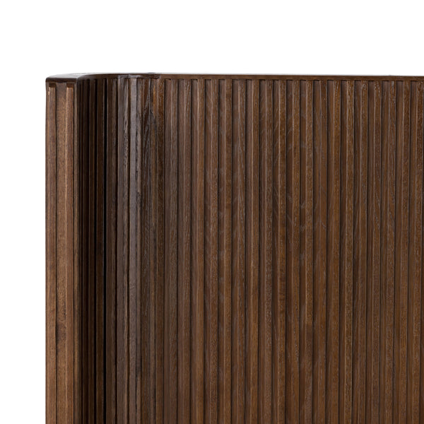 Fletcher Bed In Terra Brown Oak In Queen