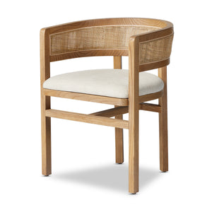 Cordoba Dining Armchair In Bergamo Parchmnt