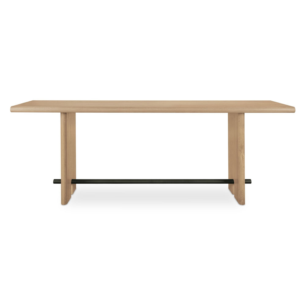 Madison Console Table in Natural Oak
