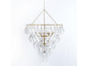 Purnell Large Round Chandelier - Gold