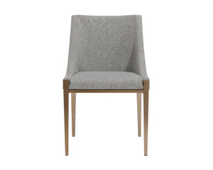 DIONNE DINING CHAIR - MONUMENT PEBBLE