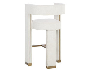 ADAMINA BARSTOOL - RHEA LIGHT BARLEY
