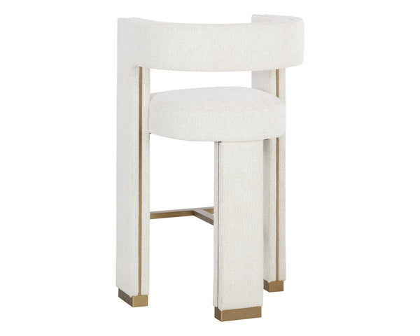 ADAMINA BARSTOOL - RHEA LIGHT BARLEY