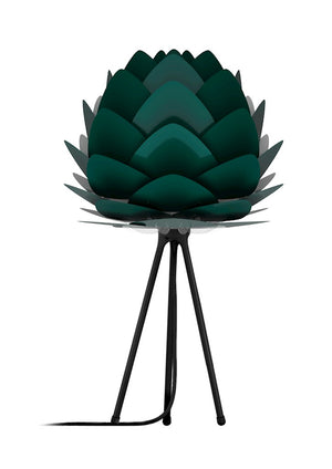 Aluvia Table Lamp in Forest with Black Base