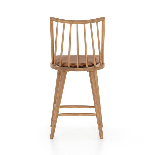 Lewis Windsor Stool W Cushion In Counter