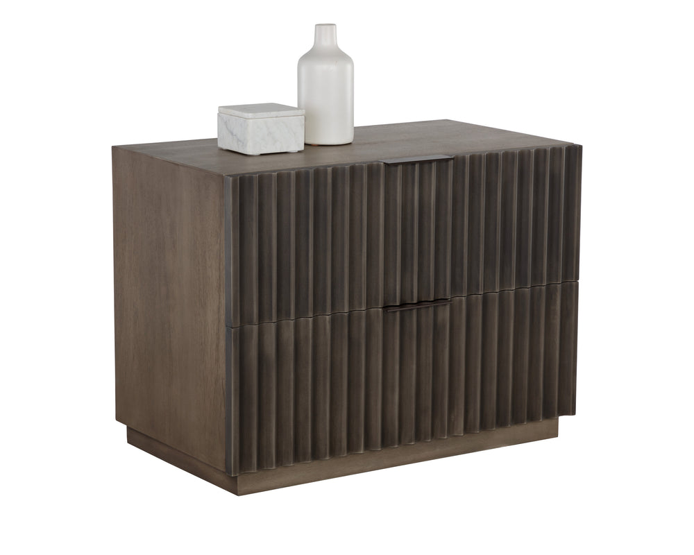CARLIN NIGHTSTAND - TAUPE