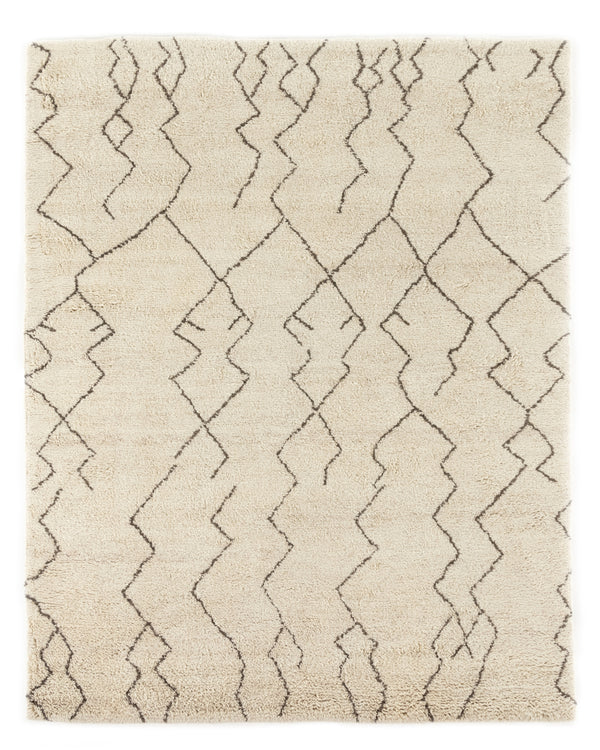 Taza Moroccan Hand In Knotted Rug In Tz In 10x14