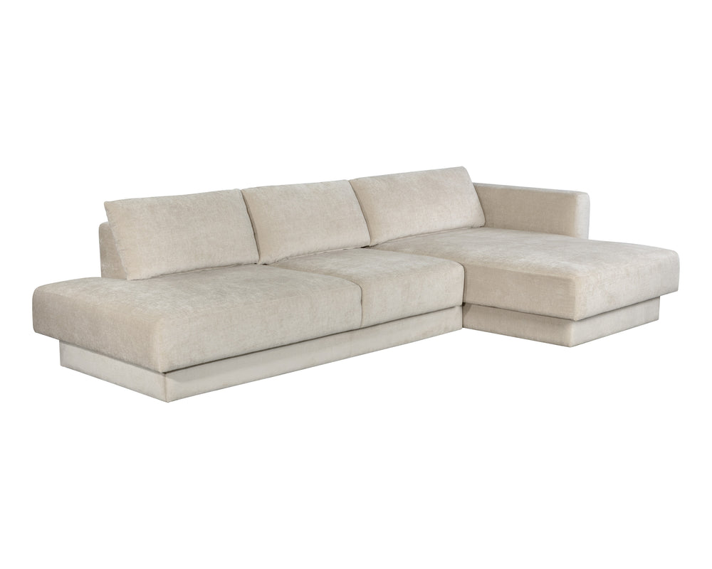Tecoma Sofa Chaise - Raf - Danny Cream
