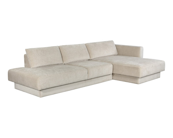 Tecoma Sofa Chaise - Raf - Danny Cream