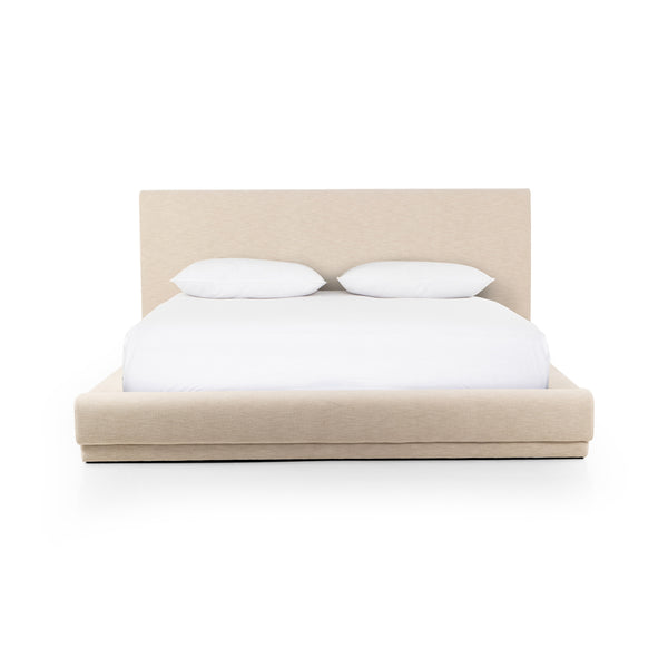 Martina Bed in King Size with Bergamo Parchment Finish