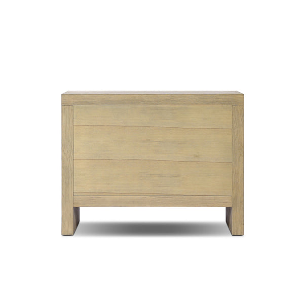 Torrington Charging Nightstand - Sandy Oak Resawn