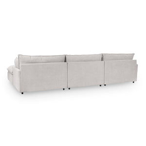 Caplan 4-Piece Modular Sectional in Elite-Gray