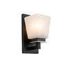 Eastwood 1 Light Wall Light AC11611BN in Black & Brushed Nickel