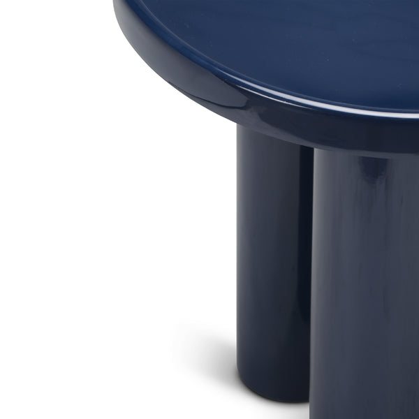 Sofia Enamel Table - Navy