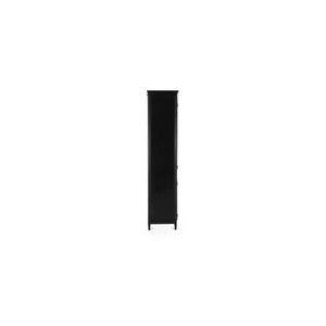 Moe's Henry Metal Tall Cabinet in Black