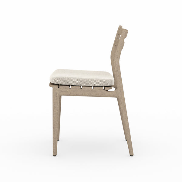 Atherton Outdoor Dining Chair In Brown/Sand