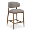 Ellie Counter Stool in Light Brown by Moe's