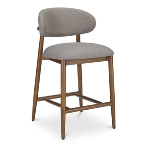 Ellie Counter Stool in Light Brown by Moe's