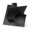Francesca 18.1L x 18.1W x 18.1H Black Metal Sculptural Decorative Object