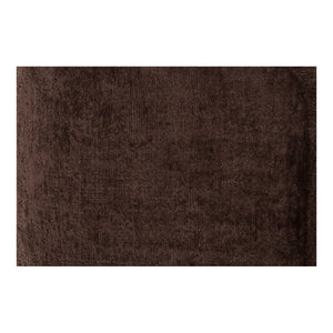 Moe's Mesto Rolling Dining Chair Dark Brown