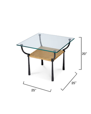  Renzo Iron Side table