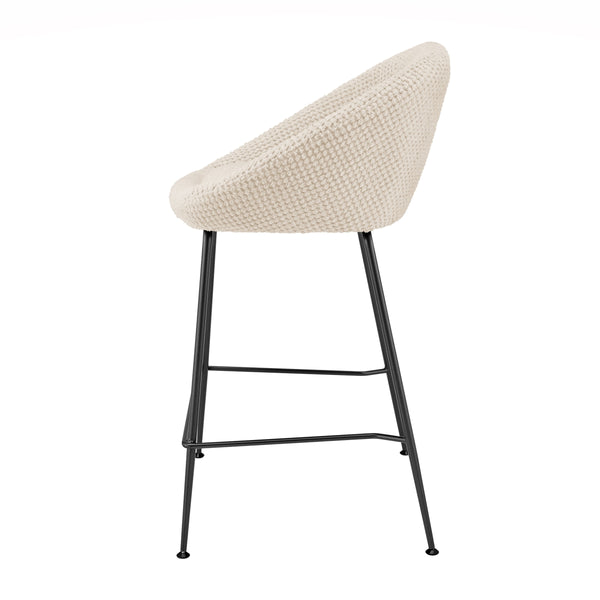 Watson KD Fabric Counter Stool, Georgia Cream