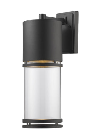 Luminata Outdoor LED Wall Light in Black Finish