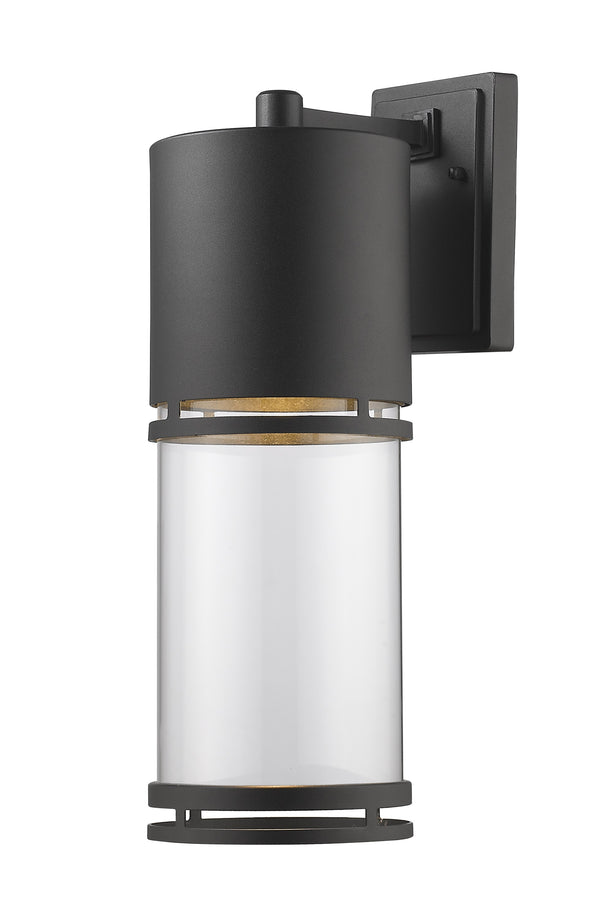 Luminata Outdoor LED Wall Light in Black Finish