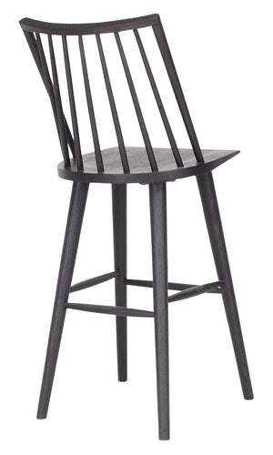 Eline Windsor Barstool-Black Oak