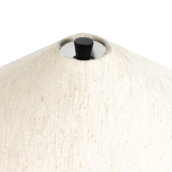 Innes Tapered Shade Table Lamp In Mtt Black
