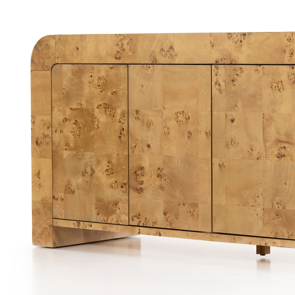 Jenson Media Console In Natural Poplar