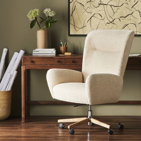 Cade Desk Chair - Lisbon Cream