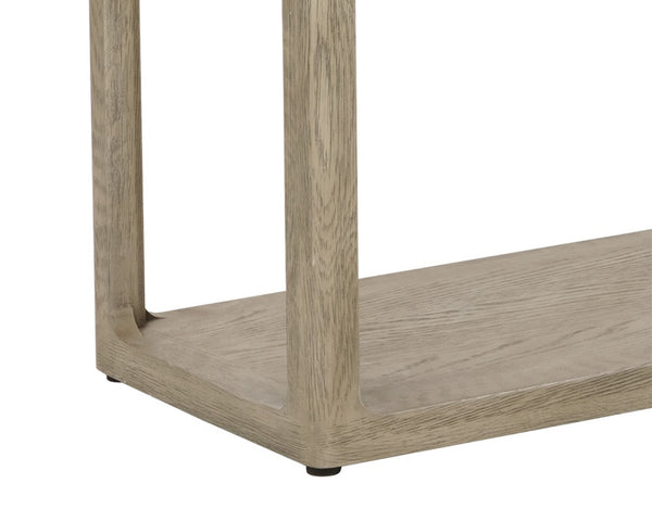 DONCASTER CONSOLE TABLE - SMOKE GREY